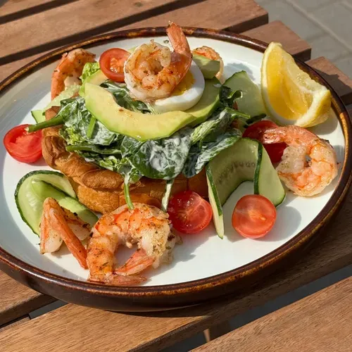 French toast cu creveți