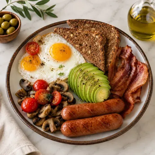 English breakfast cu avocado 