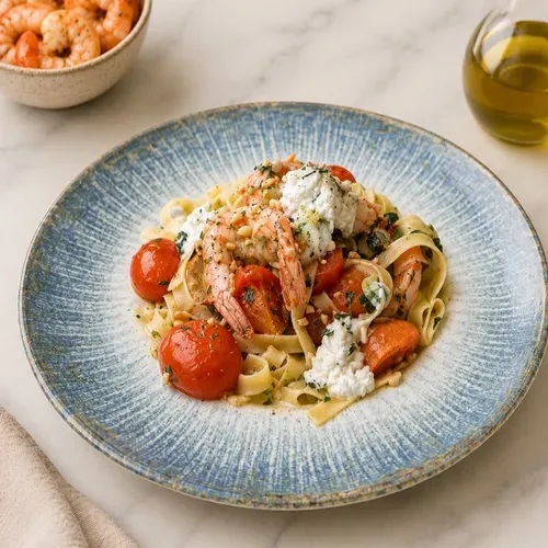 Pasta cu creveți